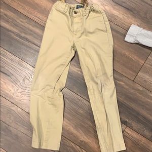 Boys Ralph Lauren khakis